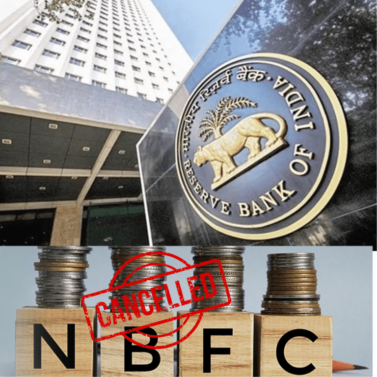 RBI Cancels Certificate of Registration of Two NBFCs