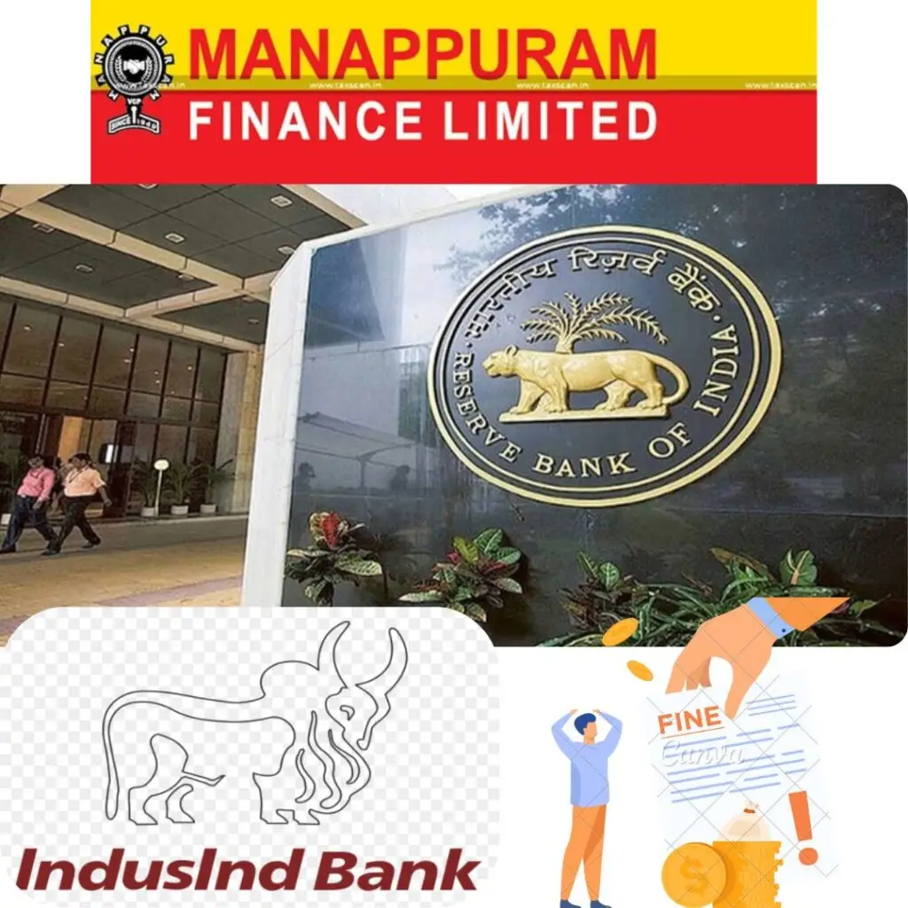 RBI Penalties on Manappuram Finance and IndusInd Bank: Key Compliance Lessons for Bankers