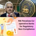 RBI imposes penalties on five co-operative banks for regulatory non-compliance, highlighting governance, KYC, and operational lapses. Read more at BanksConnect.in."