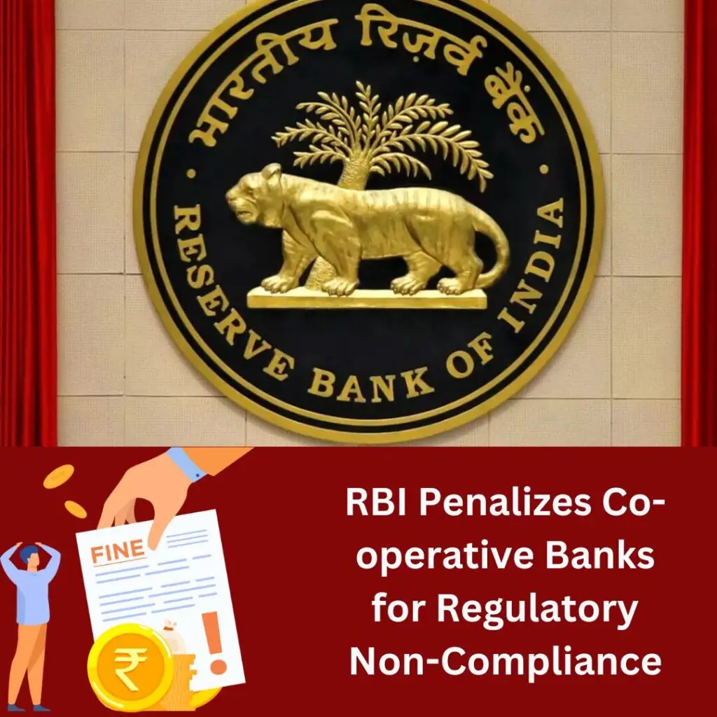 RBI Takes Action Against Co-operative Banks for Regulatory Lapses
