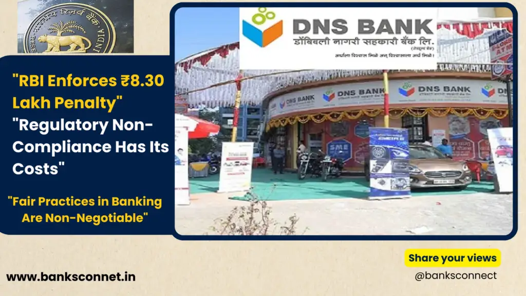 RBI’s Regulatory Crackdown: ₹8.30 Lakh Fine on Dombivli Bank