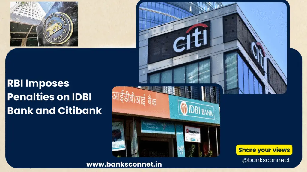 RBI Imposes Penalties on IDBI Bank and Citibank