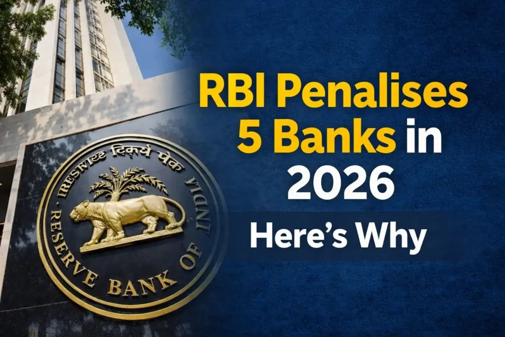 RBI monetary penalty on banks in 2026 including CSB Bank DCB Bank Bank of Maharashtra IIFL Finance and Navi Finserv